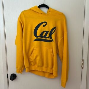 Goldenrod Cal Berkeley Unisex Medium Hoodie